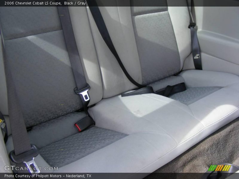 Black / Gray 2006 Chevrolet Cobalt LS Coupe