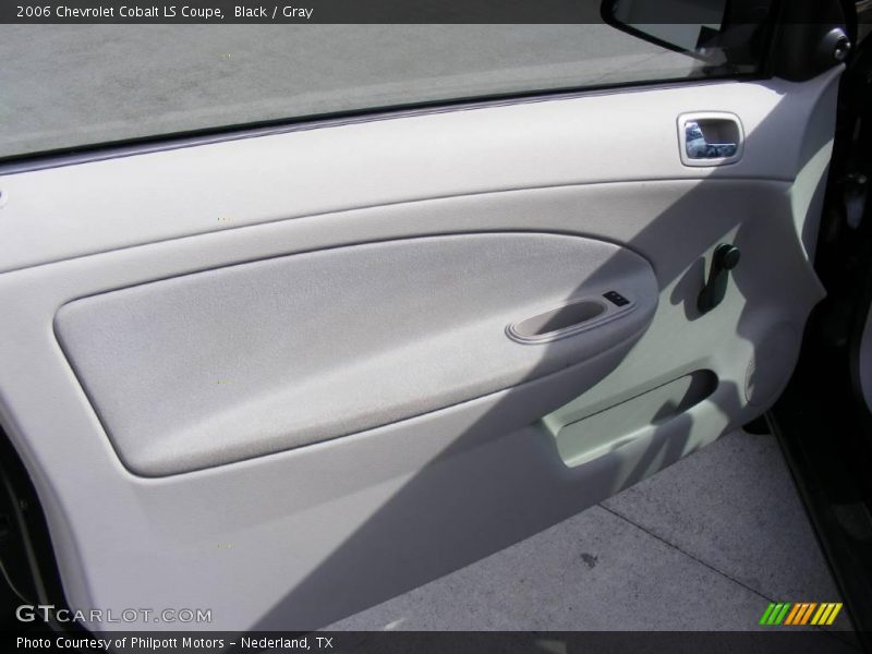 Black / Gray 2006 Chevrolet Cobalt LS Coupe