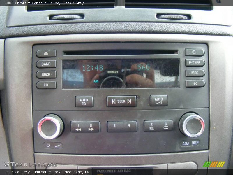 Black / Gray 2006 Chevrolet Cobalt LS Coupe