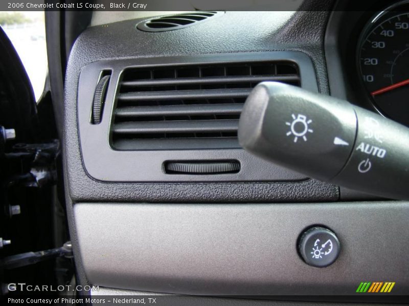 Black / Gray 2006 Chevrolet Cobalt LS Coupe