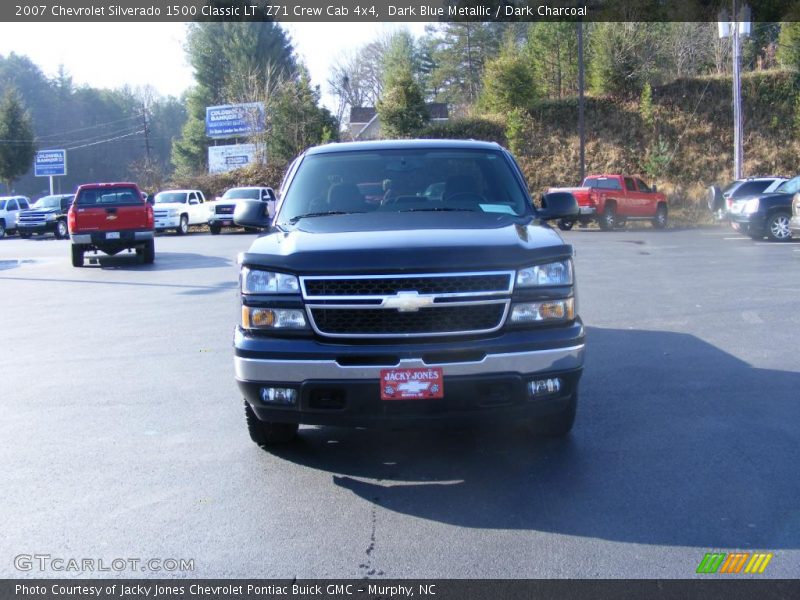 Dark Blue Metallic / Dark Charcoal 2007 Chevrolet Silverado 1500 Classic LT  Z71 Crew Cab 4x4