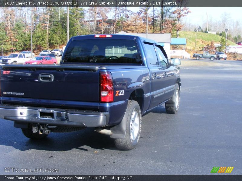 Dark Blue Metallic / Dark Charcoal 2007 Chevrolet Silverado 1500 Classic LT  Z71 Crew Cab 4x4