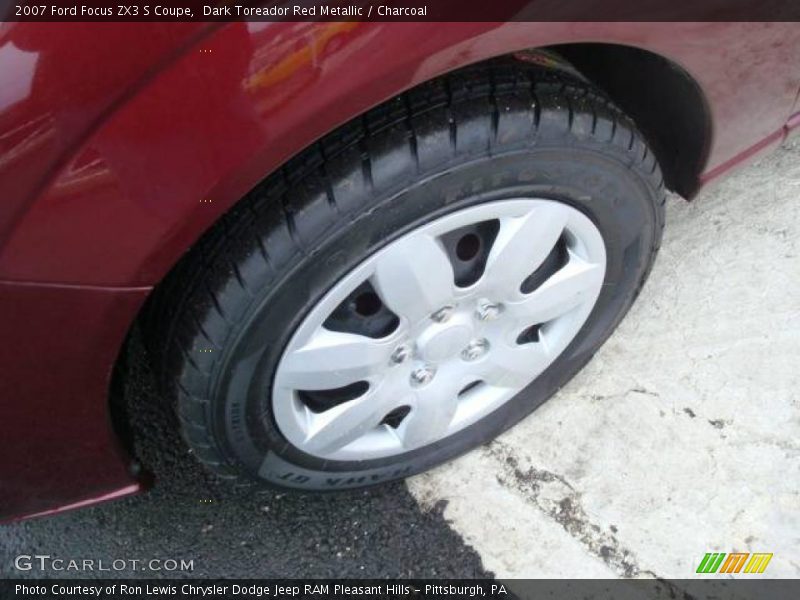 Dark Toreador Red Metallic / Charcoal 2007 Ford Focus ZX3 S Coupe