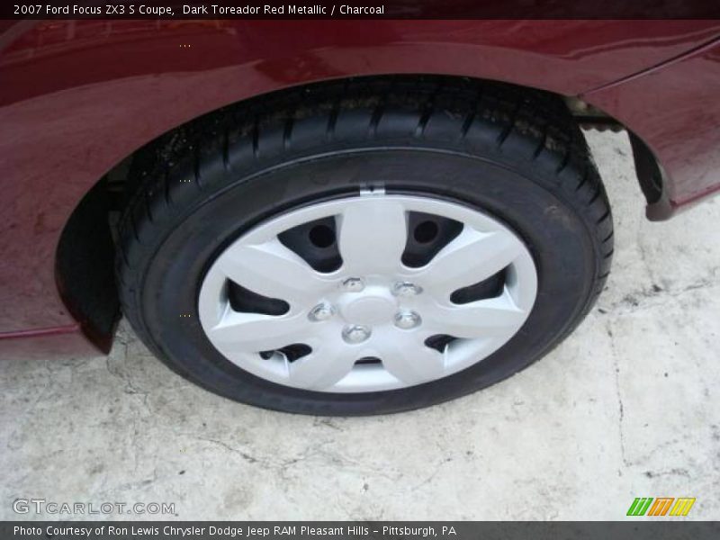 Dark Toreador Red Metallic / Charcoal 2007 Ford Focus ZX3 S Coupe