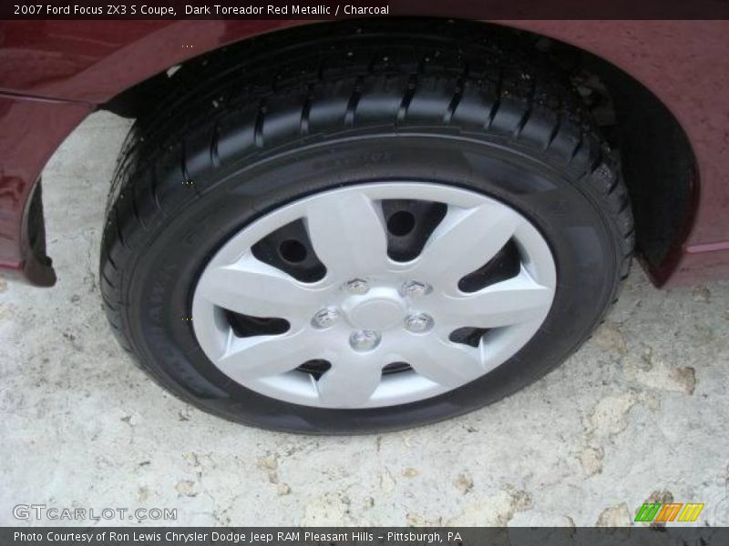 Dark Toreador Red Metallic / Charcoal 2007 Ford Focus ZX3 S Coupe