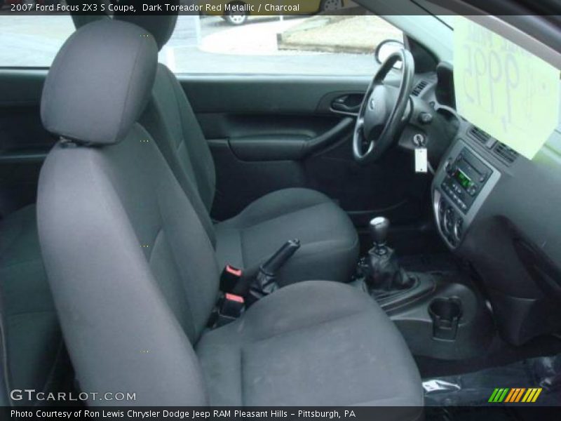 Dark Toreador Red Metallic / Charcoal 2007 Ford Focus ZX3 S Coupe