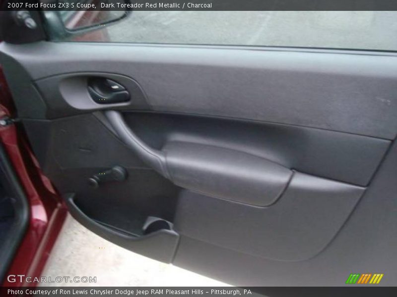 Dark Toreador Red Metallic / Charcoal 2007 Ford Focus ZX3 S Coupe