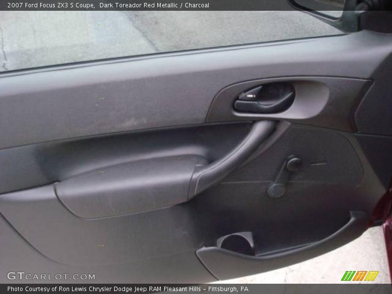 Dark Toreador Red Metallic / Charcoal 2007 Ford Focus ZX3 S Coupe