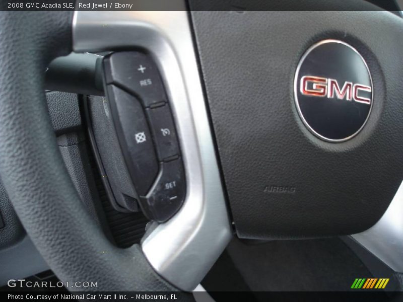 Red Jewel / Ebony 2008 GMC Acadia SLE