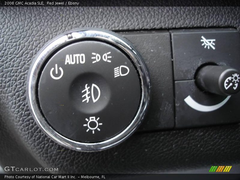 Red Jewel / Ebony 2008 GMC Acadia SLE
