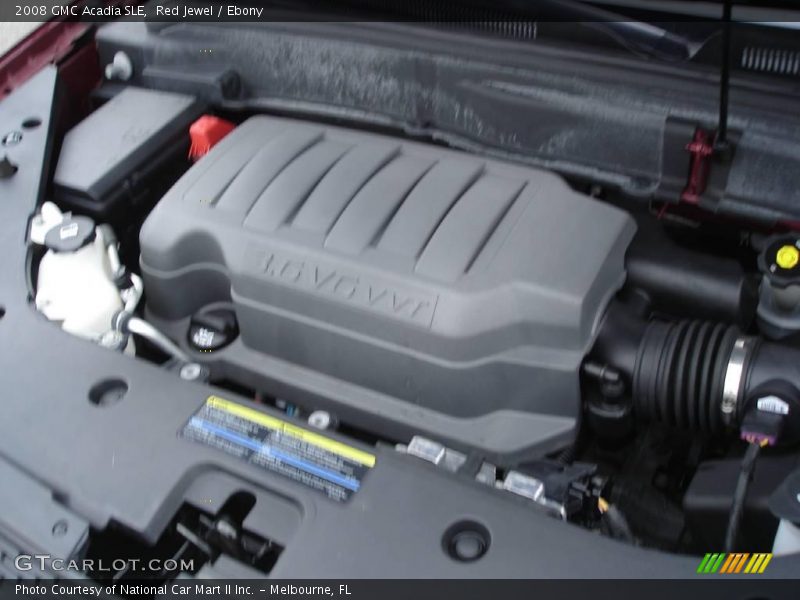Red Jewel / Ebony 2008 GMC Acadia SLE
