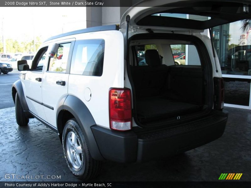 Stone White / Dark Slate Gray 2008 Dodge Nitro SXT