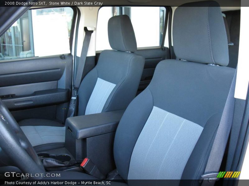 Stone White / Dark Slate Gray 2008 Dodge Nitro SXT