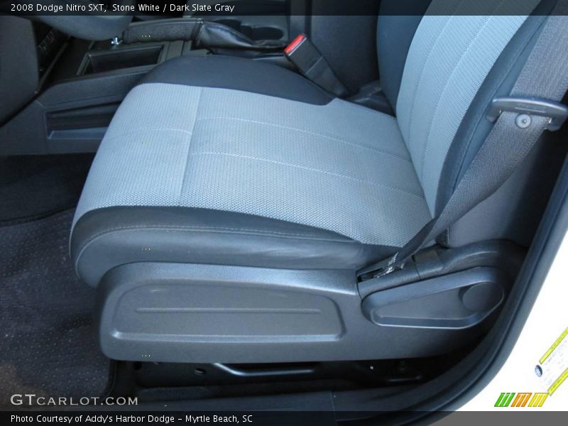 Stone White / Dark Slate Gray 2008 Dodge Nitro SXT