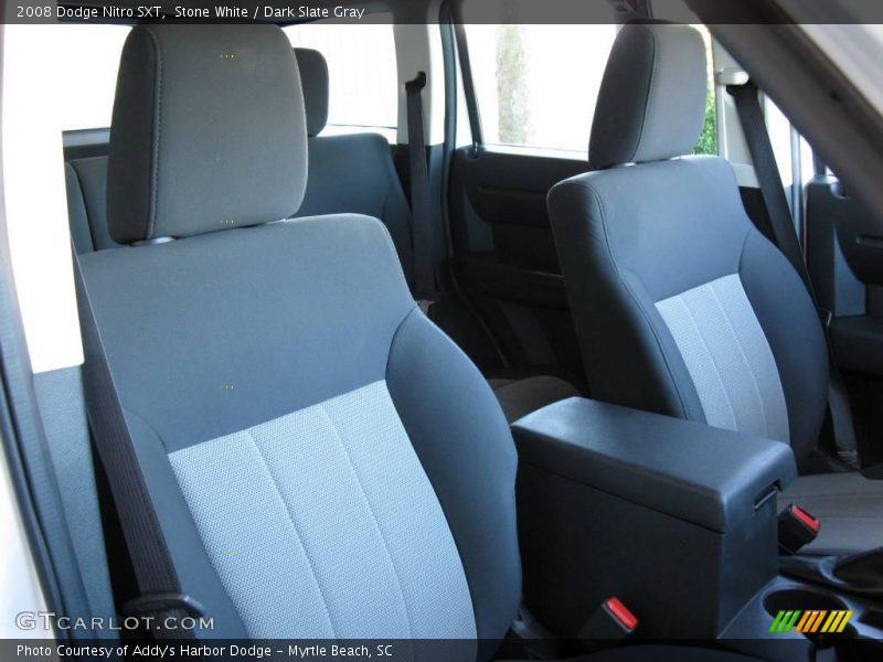 Stone White / Dark Slate Gray 2008 Dodge Nitro SXT