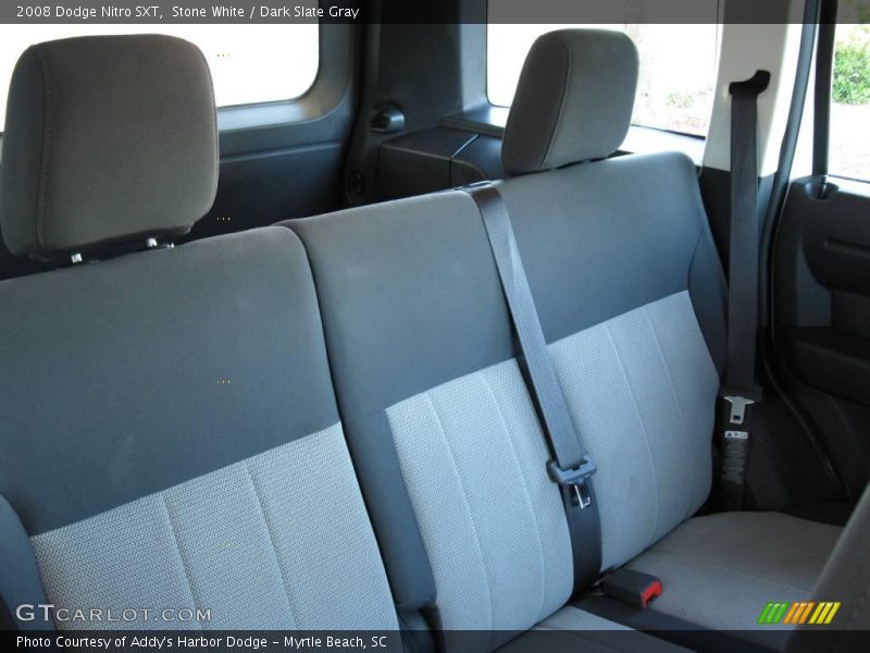 Stone White / Dark Slate Gray 2008 Dodge Nitro SXT