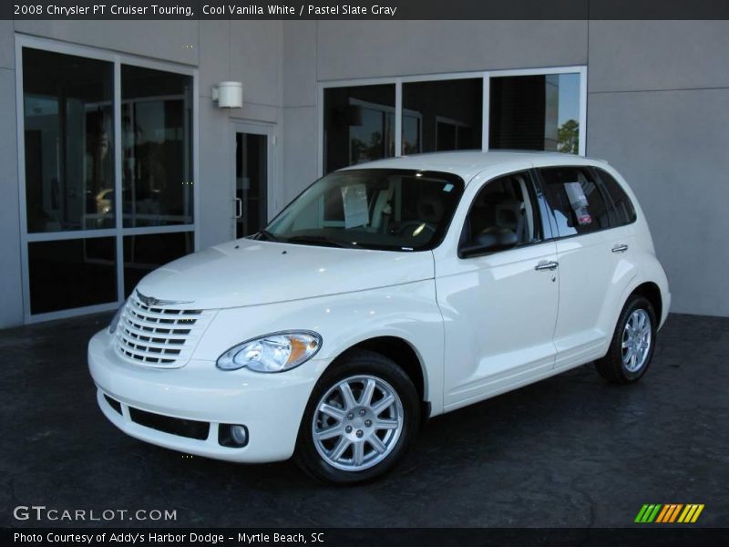 Cool Vanilla White / Pastel Slate Gray 2008 Chrysler PT Cruiser Touring