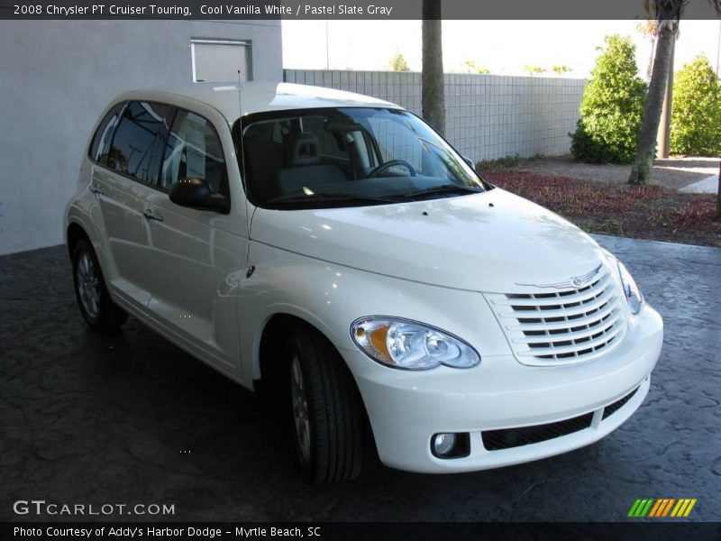 Cool Vanilla White / Pastel Slate Gray 2008 Chrysler PT Cruiser Touring