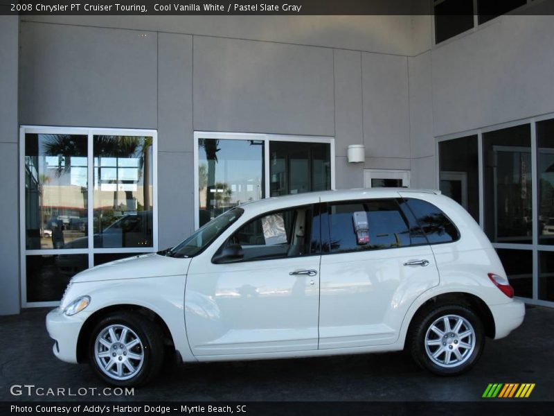 Cool Vanilla White / Pastel Slate Gray 2008 Chrysler PT Cruiser Touring
