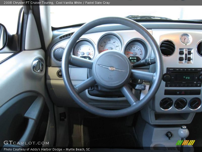 Cool Vanilla White / Pastel Slate Gray 2008 Chrysler PT Cruiser Touring