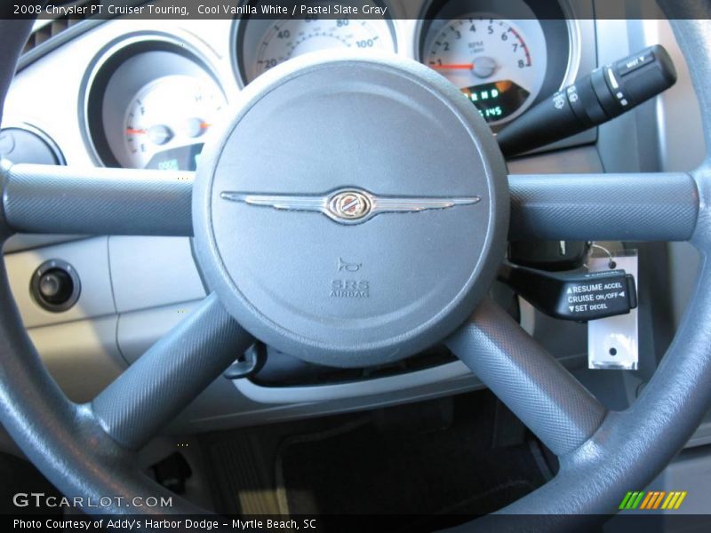 Cool Vanilla White / Pastel Slate Gray 2008 Chrysler PT Cruiser Touring