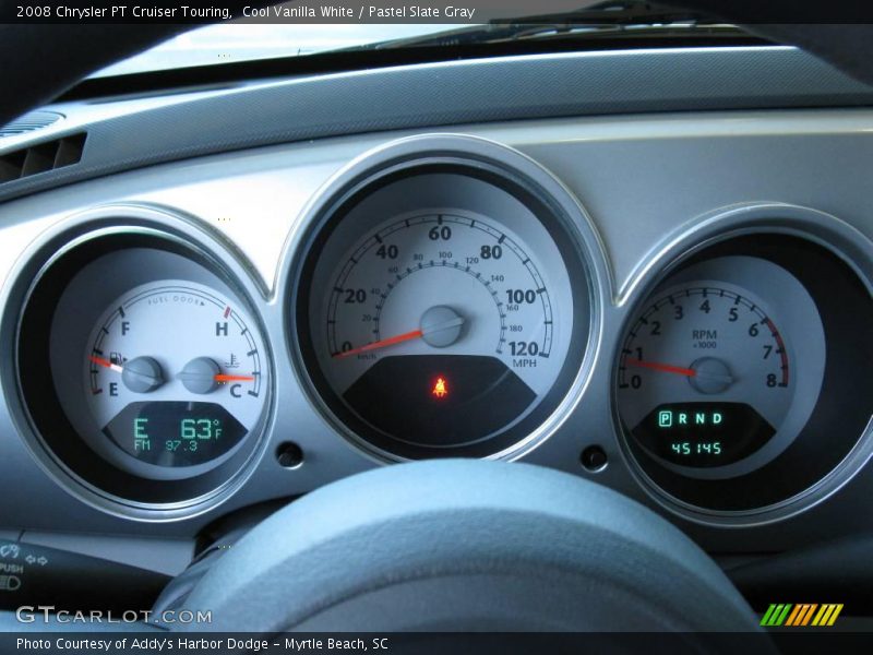 Cool Vanilla White / Pastel Slate Gray 2008 Chrysler PT Cruiser Touring