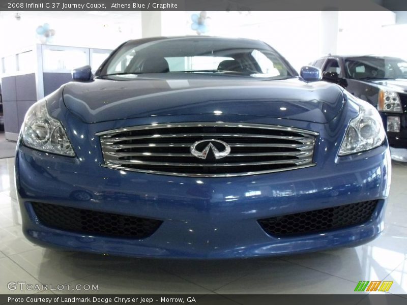 Athens Blue / Graphite 2008 Infiniti G 37 Journey Coupe