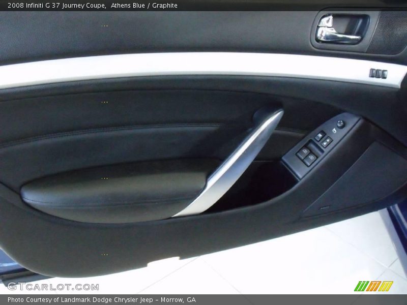 Athens Blue / Graphite 2008 Infiniti G 37 Journey Coupe