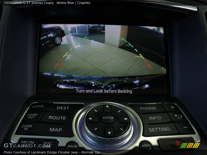 Athens Blue / Graphite 2008 Infiniti G 37 Journey Coupe