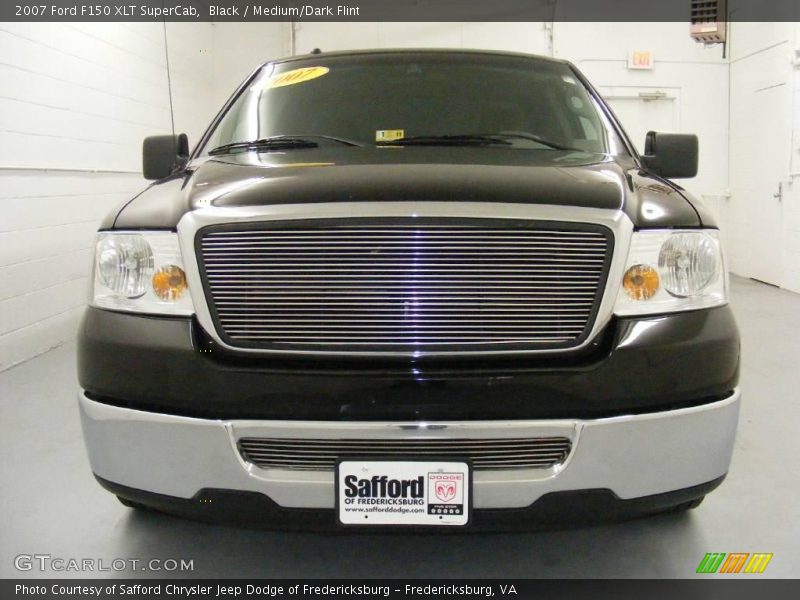 Black / Medium/Dark Flint 2007 Ford F150 XLT SuperCab