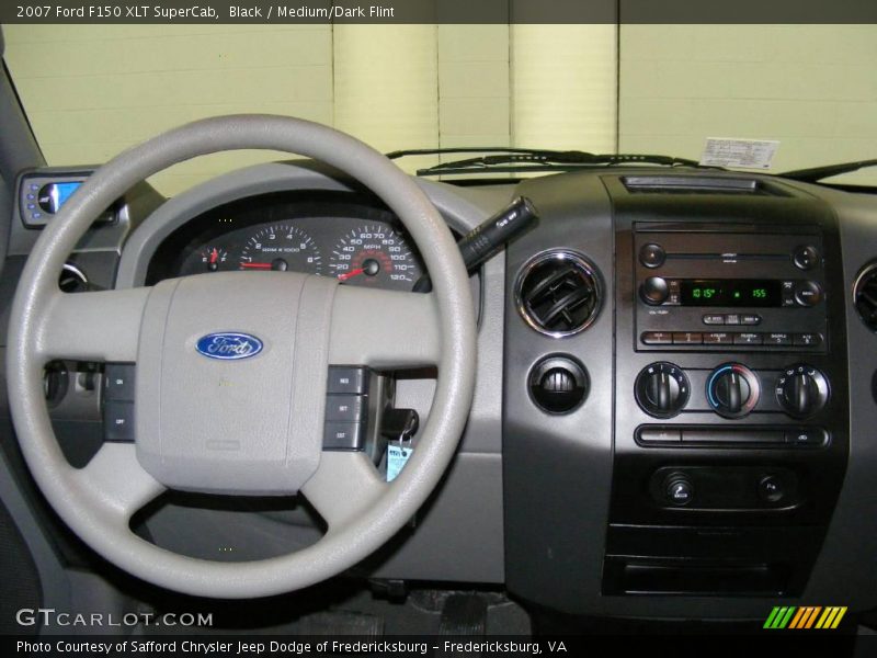 Black / Medium/Dark Flint 2007 Ford F150 XLT SuperCab