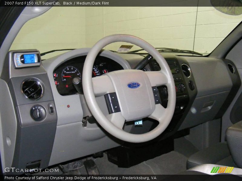 Black / Medium/Dark Flint 2007 Ford F150 XLT SuperCab