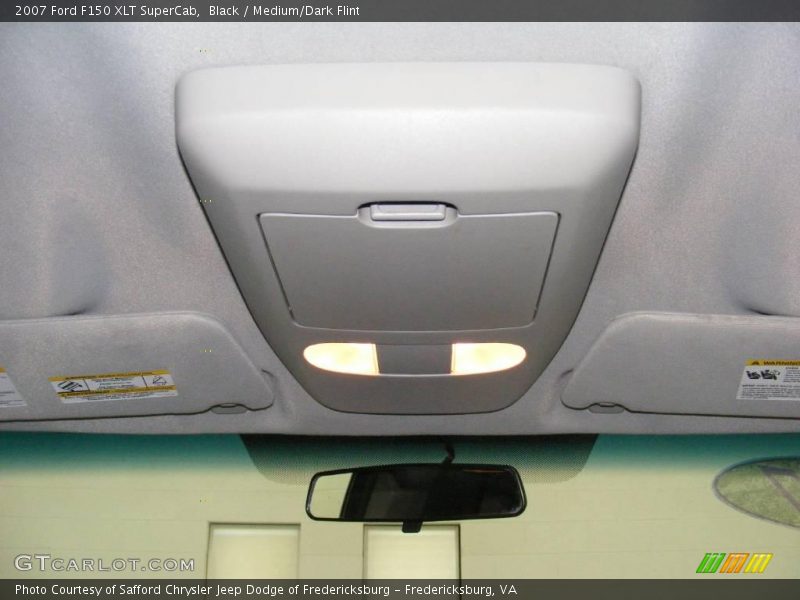 Black / Medium/Dark Flint 2007 Ford F150 XLT SuperCab