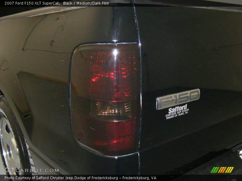 Black / Medium/Dark Flint 2007 Ford F150 XLT SuperCab