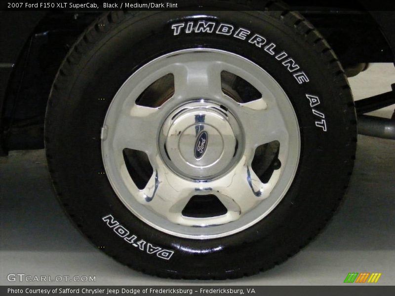 Black / Medium/Dark Flint 2007 Ford F150 XLT SuperCab