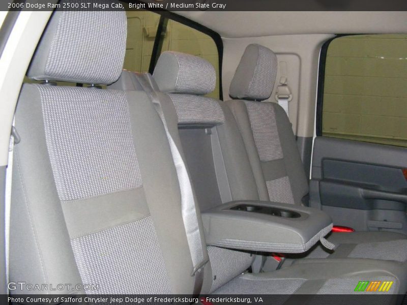 Bright White / Medium Slate Gray 2006 Dodge Ram 2500 SLT Mega Cab