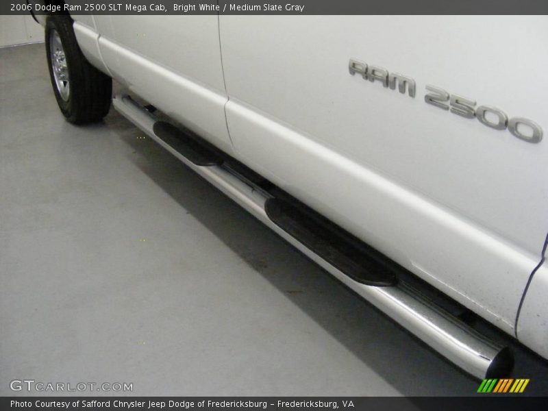 Bright White / Medium Slate Gray 2006 Dodge Ram 2500 SLT Mega Cab