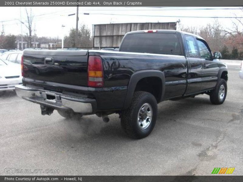 Onyx Black / Graphite 2001 Chevrolet Silverado 2500HD Extended Cab 4x4