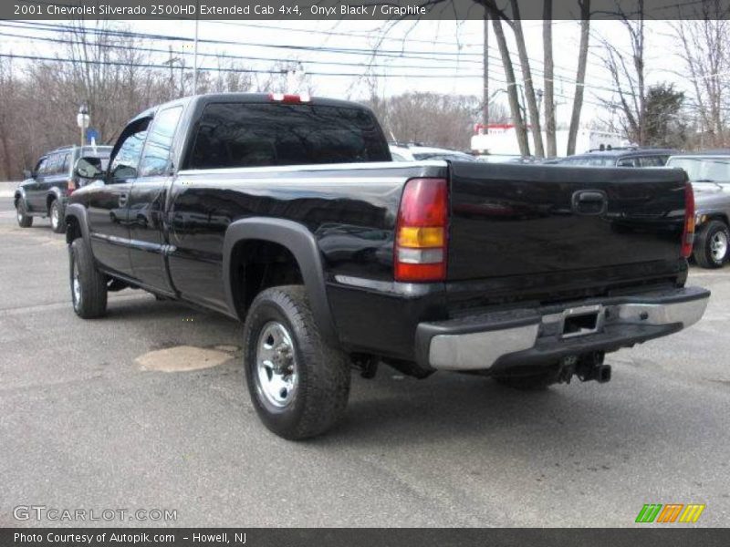 Onyx Black / Graphite 2001 Chevrolet Silverado 2500HD Extended Cab 4x4