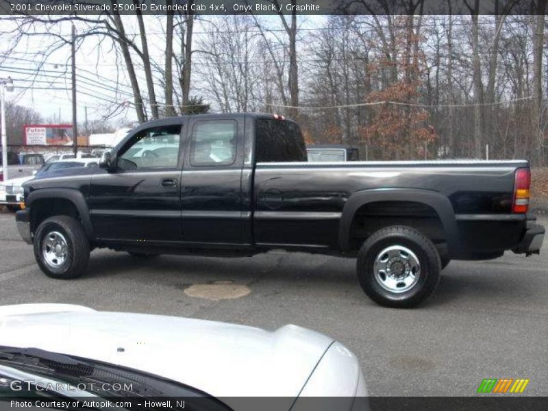 Onyx Black / Graphite 2001 Chevrolet Silverado 2500HD Extended Cab 4x4
