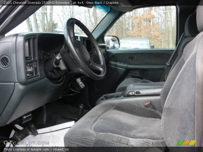 Onyx Black / Graphite 2001 Chevrolet Silverado 2500HD Extended Cab 4x4