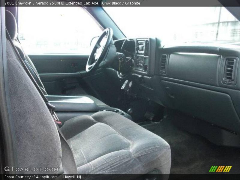 Onyx Black / Graphite 2001 Chevrolet Silverado 2500HD Extended Cab 4x4