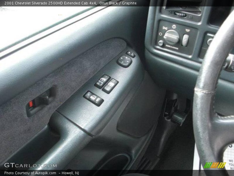 Onyx Black / Graphite 2001 Chevrolet Silverado 2500HD Extended Cab 4x4