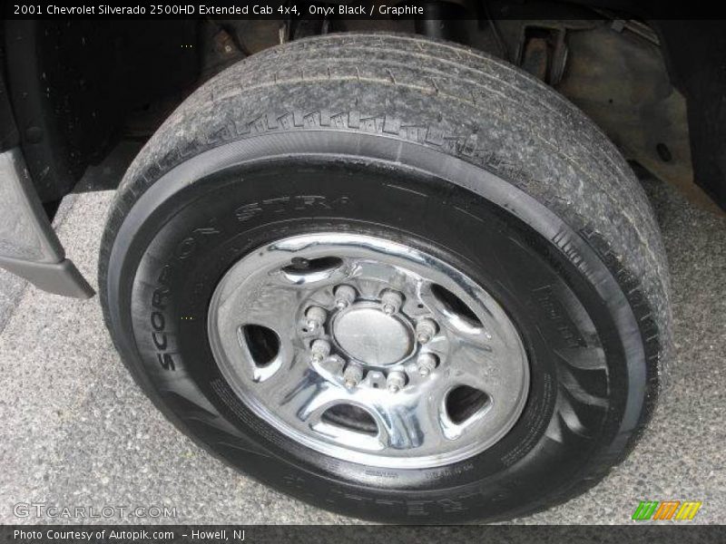Onyx Black / Graphite 2001 Chevrolet Silverado 2500HD Extended Cab 4x4