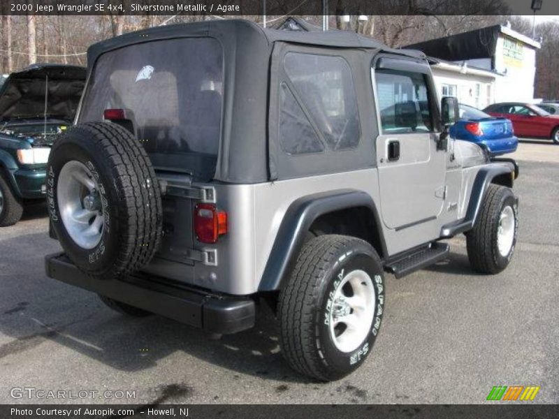 Silverstone Metallic / Agate 2000 Jeep Wrangler SE 4x4