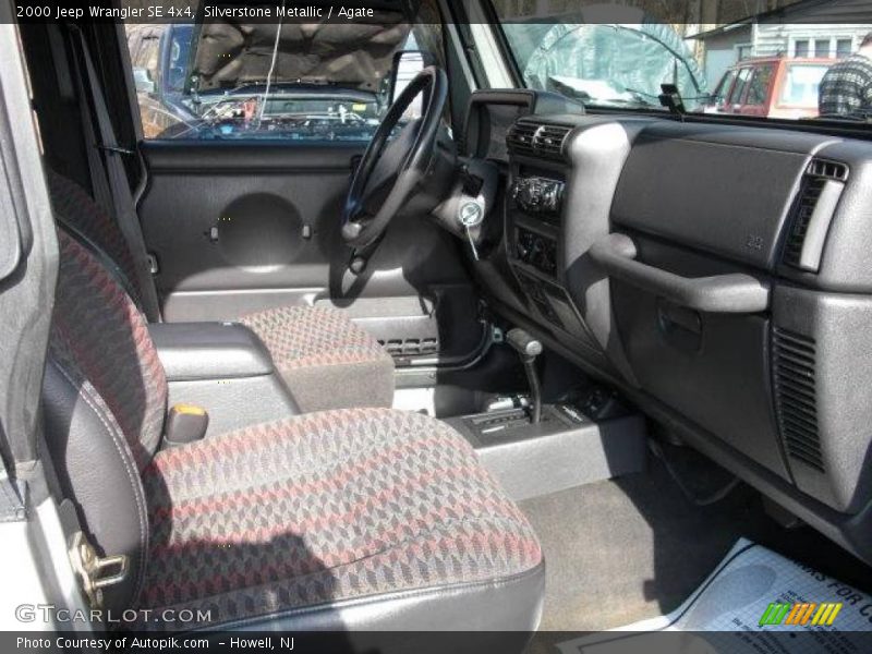 Silverstone Metallic / Agate 2000 Jeep Wrangler SE 4x4