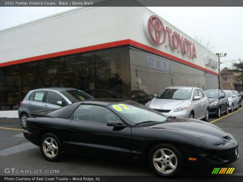 Black / Ebony Black 2002 Pontiac Firebird Coupe