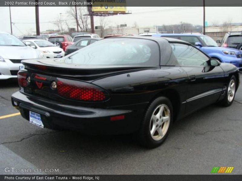 Black / Ebony Black 2002 Pontiac Firebird Coupe