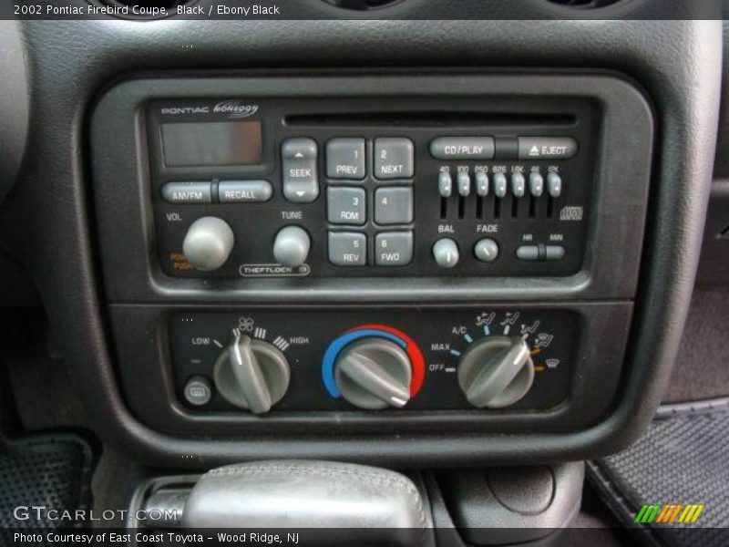 Black / Ebony Black 2002 Pontiac Firebird Coupe
