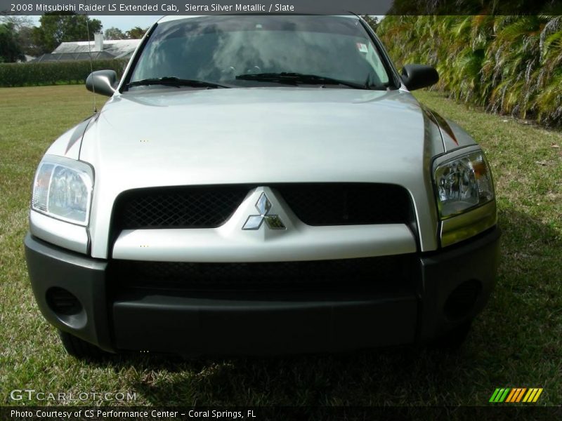 Sierra Silver Metallic / Slate 2008 Mitsubishi Raider LS Extended Cab